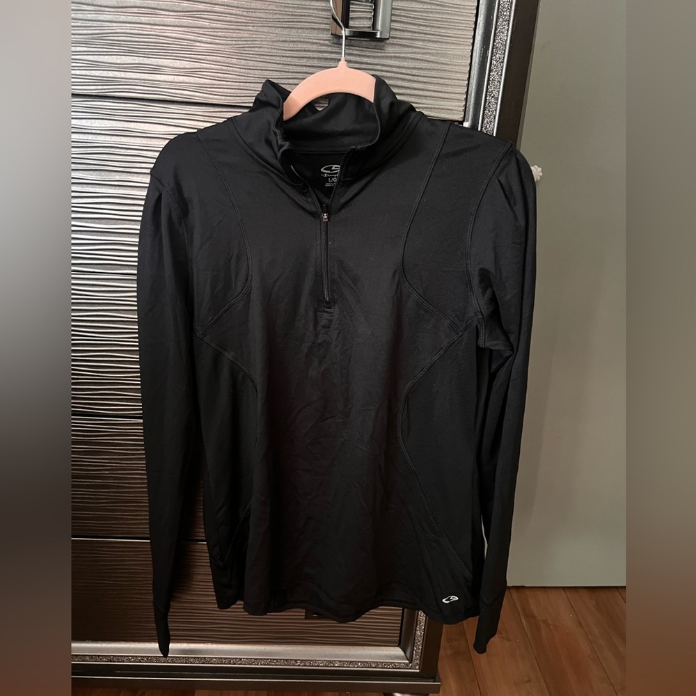 Champion Black Long Sleeve Shirt